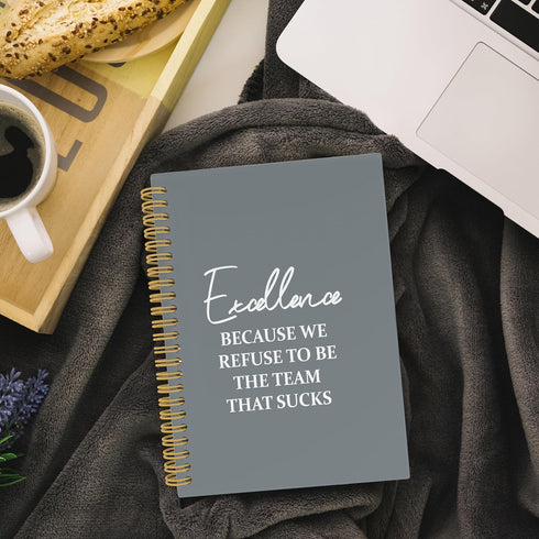 Team Gifts Inspirational Spiral Notebook - Gifts for Work Team Journal, 5.5"x8.3", 164pages Lined Journal Notebooks