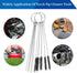 4 PCS Welding Torch Tip Cleaner Set with Drill Bit, 10 Cleaning Needles, 5 Brushes, and 1 Scraping Needle