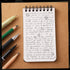 Jetec 12 Waterproof Spiral Notebook, 3" x 5" Small Memo Pad, Mini Weather Pocket Notebook for Police Notepad Outdoors,