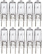 Simba Lighting Halogen Light Bulb G8 T4 35W JCD Bi-Pin (10 Pack) for Kitchen Hood and Landscape Lights