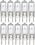 Simba Lighting Halogen Light Bulb G8 T4 35W JCD Bi-Pin (10 Pack) for Kitchen Hood and Landscape Lights