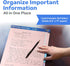 Find It File Folder Notepad - Pack of 36, 9.5 x 12.5 Inch Notebook Organizer for Filing and Document Organization
