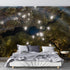 KAYOROWALLS Custom Wall Mural Wallpaper Sparkling Water Surface Reflection Natural Stone Texture Abstract Lake Light