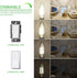 winshine E12 Candelabra LED Bulbs Dimmable 4000K Daylight, 60W Equivalent, 6 Pack