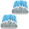 AAwipes Lint Free Polyester Swabs Pointed Tips Microfiber (200 pcs, 73mm/2.9" Length, 3.2mm/0.12" Head Width, Blue) for