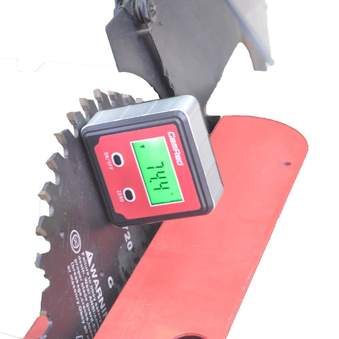 GemRed 82412 Digital Angle Gauge with Green Backlight