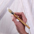 Mr. Pen Chalk Paint Brush, 0.7 Inch Round Wax Brush, Chalk Paint Brushes for Furniture, Wax Brush Set