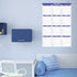 Yearly Wall Calendar 2025-2026 - JUL 2025 - JUN 2026, 12 Month Calendar with Bonus Pocket, X-Large Vertical (34.3" x