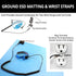 Alphastat Table Mat Grounding Kit - Universal Snap Kit with 15' 1 Meg Male Low Profile Ground Cord