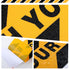 Boao 2 Pcs Watch Your Step Floor Decals, 6 x 24 Inch Warning Sticker, Adhesive Anti-Slip Tape for Workplace Safety,