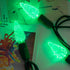 C6 33 100 Count 4" YULETIME Green Strawberry LED Christmas Lights, ft Spacing One-Piece High Waterproof UL Certified