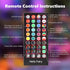 66FT 200 iBaycon Smart Color Changing Christmas Lights, LED RGB Christmas Tree Lights Remote & App Controlled String