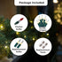 100 26.9 Christmas LED Lights Warm White String Lights for Indoor and Outdoor Decorative Use, Holiday and Tree Decor