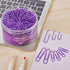 Purple 500pcs Assorted Sizes Paper Clips, Vinyl Coated for Office, School