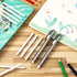 Retractable Mechanical Eraser Pen, Bulk Style Erasers with Refill for Daily Study and Office