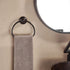 WOLIBEER Bronze Towel Ring, Bathroom Hand Towel Holder, Round Wall Mounted Bath Accessories