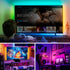 1 Closet LEPOTEC Pcs RGB LED Wall Lights,Wall Sconces Lamp with App Remote Control,Gaming Light Bar,Under Cabinet