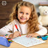 SCRIBBLEDO Dry Erase Number Chart 9”x12” White Board Teacher Student 100 Chart for First Grade Classroom Kid Small Math Practice Whiteboard Kindergarten 1st Grade School Supplies by Scribbledo