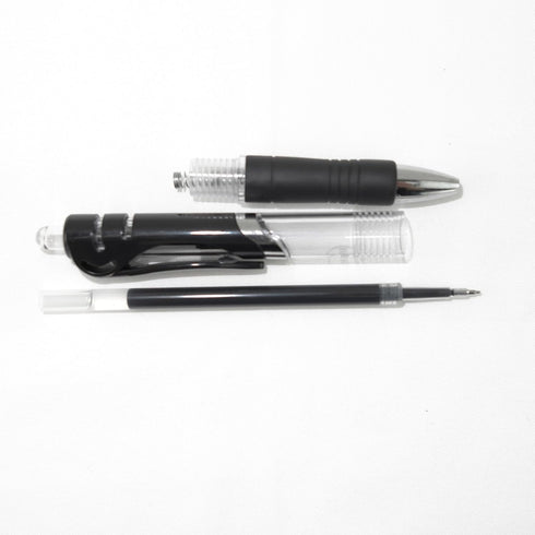 Fengtaiyuan AD038P18 - Retractable Gel Pens, 0.38mm, Black Ink, Ultra Fine, Writing Smooth, 18 Pack