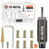 Multi-Grip Rivet Nut Installation Tool Set, Pre-Bulbed Shank with Nuts Assortment Kit