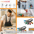 12PCS Bit Holders 1/4 Socket, Hex Shank Screwdriver Bit Holder for Impact Driver with Quick Release