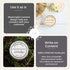 Mobiusea Creation Candle Label Roll, 2 Inch Waterproof Labels for Candle Making Supplies, Tins, Jars