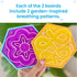 hand2mind Pack, Mindful Maze Garden Tactile Sensory Toys for Toddlers, Calm Down Corner Supplies, Mindfulness for Kids