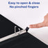 Avery Heavy-Duty View 3 Ring Binders, 0.5" One Touch Slant Rings, 4 Black Binders