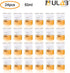 ULAB Scientific Glass Beakers, 50ml, 3.3 Borosilicate Griffin Low Form, Pack of 24