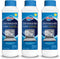 Glisten Dishwasher Cleaner, 12 Ounce Bottle, 3-Pack, Removes Limescale, Rust, Buildup, and Grease, Lemon Scent