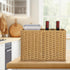 Decorative Magazine Storage Basket Bin, Plastic Holder for Bathroom, Office
