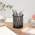 Mr. Pen Retractable Gel Pens, 6 Pack, Black Ink, Cat's Tail Fine Point 0.5mm Aesthetic Pens for Journaling