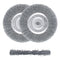 ZORUNNA 2Pcs 6 Inch Wire Wheel for Bench Grinder, High-Quality Brush for Cleaning Rust from Car Parts