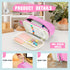 KMUYSL Large Pencil Case, Big Pencil Pouch with 3 Compartments, Handheld Zipper Pen Bag Organizer for School & Office