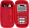 Hard Carry Case for Texas Instruments TI-30XIIS, TI-30XS, TI-30Xa, TI-36X Pro Scientific Calculator (Red Case)