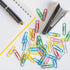Pencil Grip The Classics Paper Clip, Assorted Colors, 2.0 Inch, 30 Count Box (TPG-238)