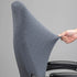 Office Chair Cover with Armrest Covers, Universal Stretch Desk Chair Cover, Computer Chair Slipcovers, Dark Gray