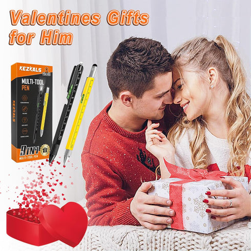 9 1 Set, KEZKALS Fathers Day Mens Gifts for Husband Dad, in Multitool Pen Gifts for Men, Fathers Day Gift from Daughter