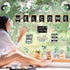 Whaline 29 Pieces Eucalyptus Bulletin Board Set, Welcome Banner and Boho Greenery Calendar Cutout Decorations for