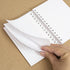 BAZIC PRODUCTS 50 3" 5" (519) B Ct. Spiral Bound X Ruled White Index Card