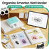 Phomemo Mini Sticker Printer, Mini Printer Sticker Maker Machine M02, Print Pods for Student Name Label, Study Notes,