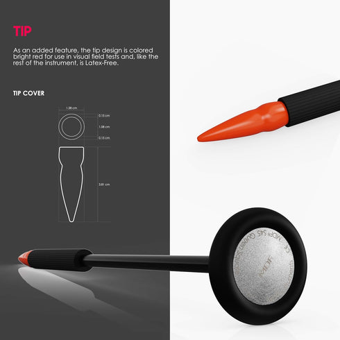Hammer (MDF545-11) MDF Instruments, Queen Square Neurological Reflex with Pointed tip for Superficial responses