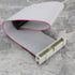 2Pcs 34 Pins IDC Extension Cable Male to Female Jumper Connector 2.54mm Pitch Double Row Flat Ribbon Cable