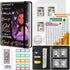Money Saving Binder with 100 Envelopes, Cash Envelopes Budget Binder & 3 Budgeting Planner Trackers, A5 PU Leather Anime