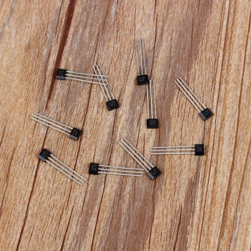 10pcs/lot Hall Sensor, Portable Ratiometric Linear Hall Effect Sensors Chip, TO-92UA 3pin SIP Magnetic Sensor