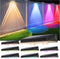 Solar Fence Lights Outdoor - 8 Pack RGB Fence Lights Solar Powered,
