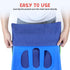 Auchq Chairback Buddy Pockets Chart with 2 Heavy Duty Storage Pocket, Standard Denim Organizer for Classroom Chair