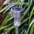 GIGALUMI Solar Pathway Lights, 12 Pack Stainless Steel Waterproof Auto On/Off Outdoor LED Landscape Lights (Warm White)