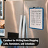 Mr. Pen Dry Erase Board, 14” x 11” Small White Board with Black Marker, Dark Blue Frame for Kids & Students