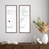 Sheffield Home Set of Two Family Planner Dry Erase Boards, 9 x 21 Inch, Chore Chart, Shopping List, Weekly Meal Planner